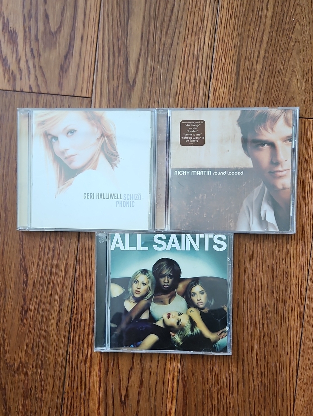 Lot Of 99/00 CDs- All Saints, Ricky Martin, Geri Halliwell